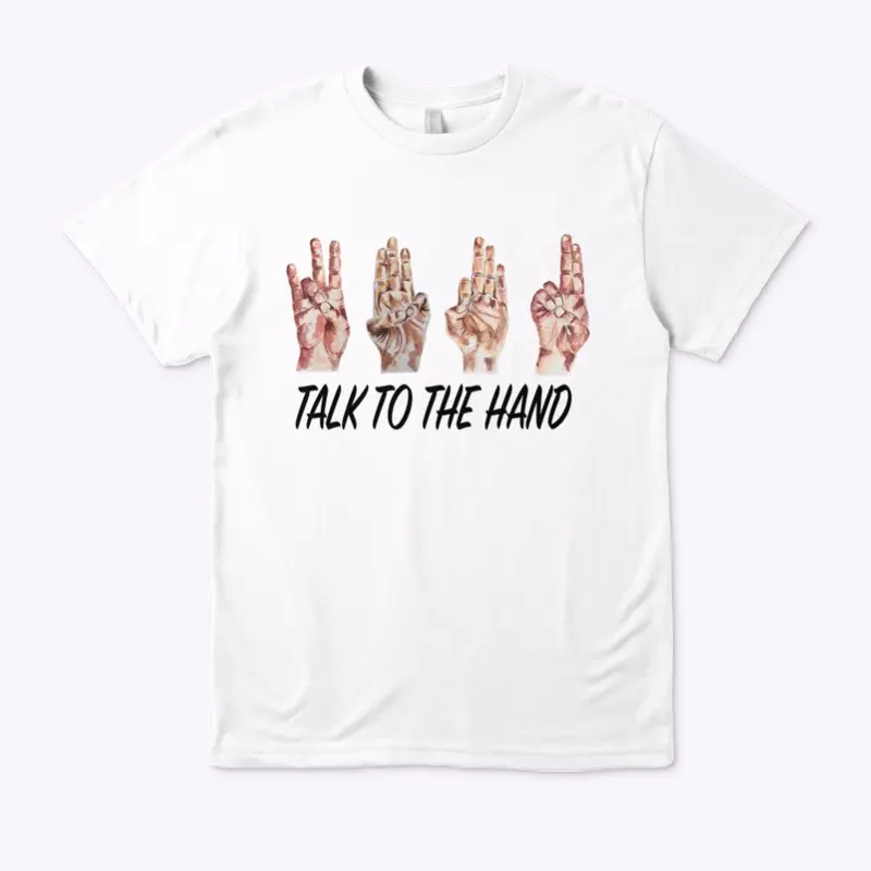 Yoga- Talk to the Hand funny Mudras