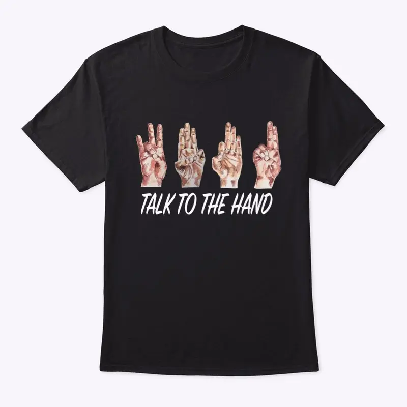 Yoga - Talk to the Hand funny Mudras 