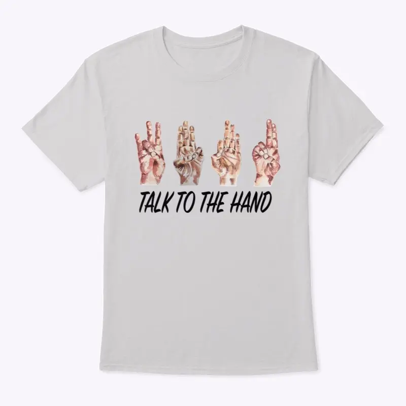 Yoga- Talk to the Hand funny Mudras